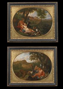 Scene Galanti En Plein Air Hendrick Van Limborch